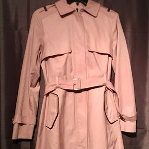 Cole Haan pink trench